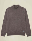 Men's Pure Cashmere Quarter Zip Sweater