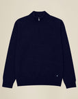 Men's Pure Cashmere Quarter Zip Sweater