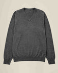 Classic Men's Cashmere V-Neck Pullover