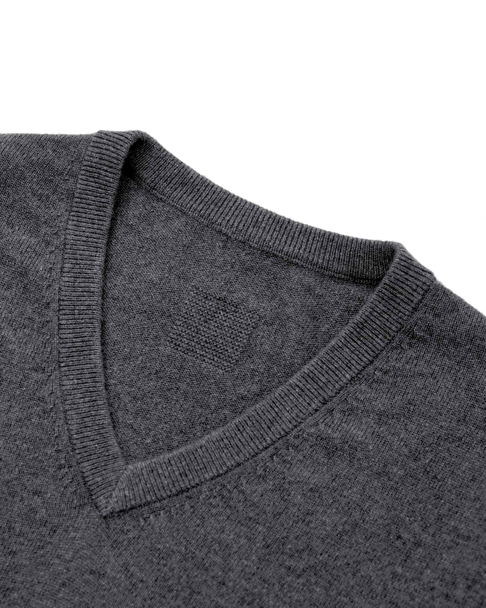 Classic Men's Cashmere V-Neck Pullover