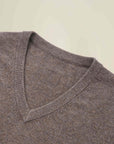 Classic Men's Cashmere V-Neck Pullover