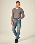 Classic Men's Cashmere V-Neck Pullover