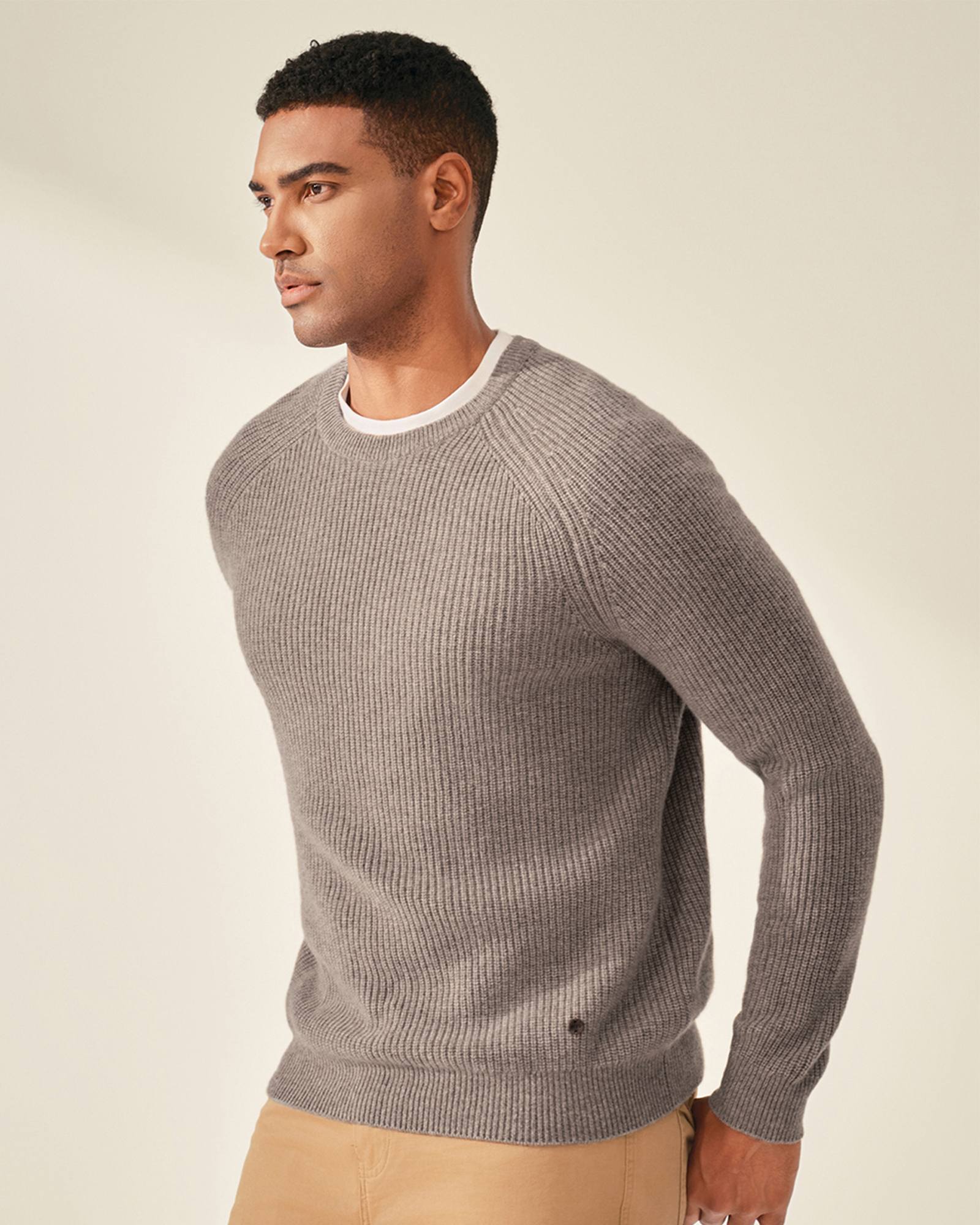 Classic Men's 100% Cashmere Pullover