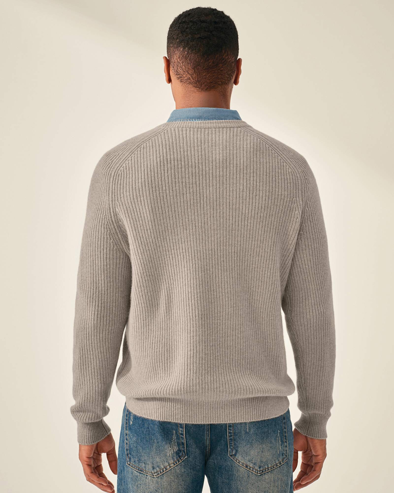 Classic Men's 100% Cashmere Pullover