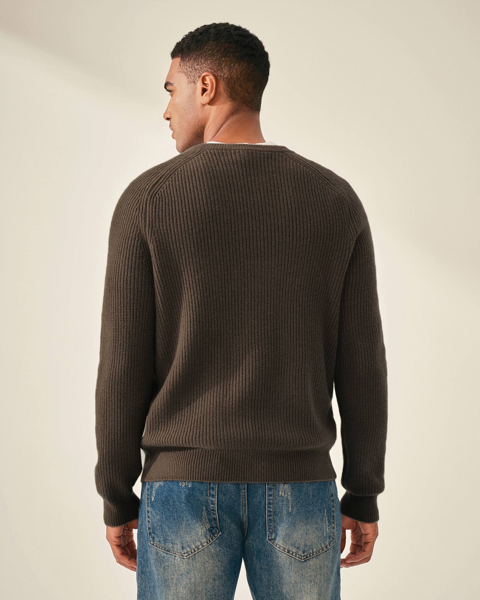 Classic Men's 100% Cashmere Pullover