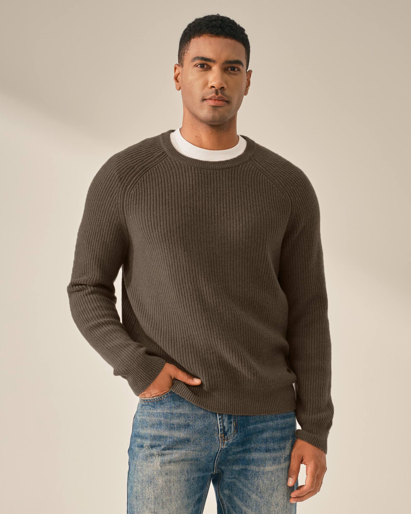 Classic Men's 100% Cashmere Pullover