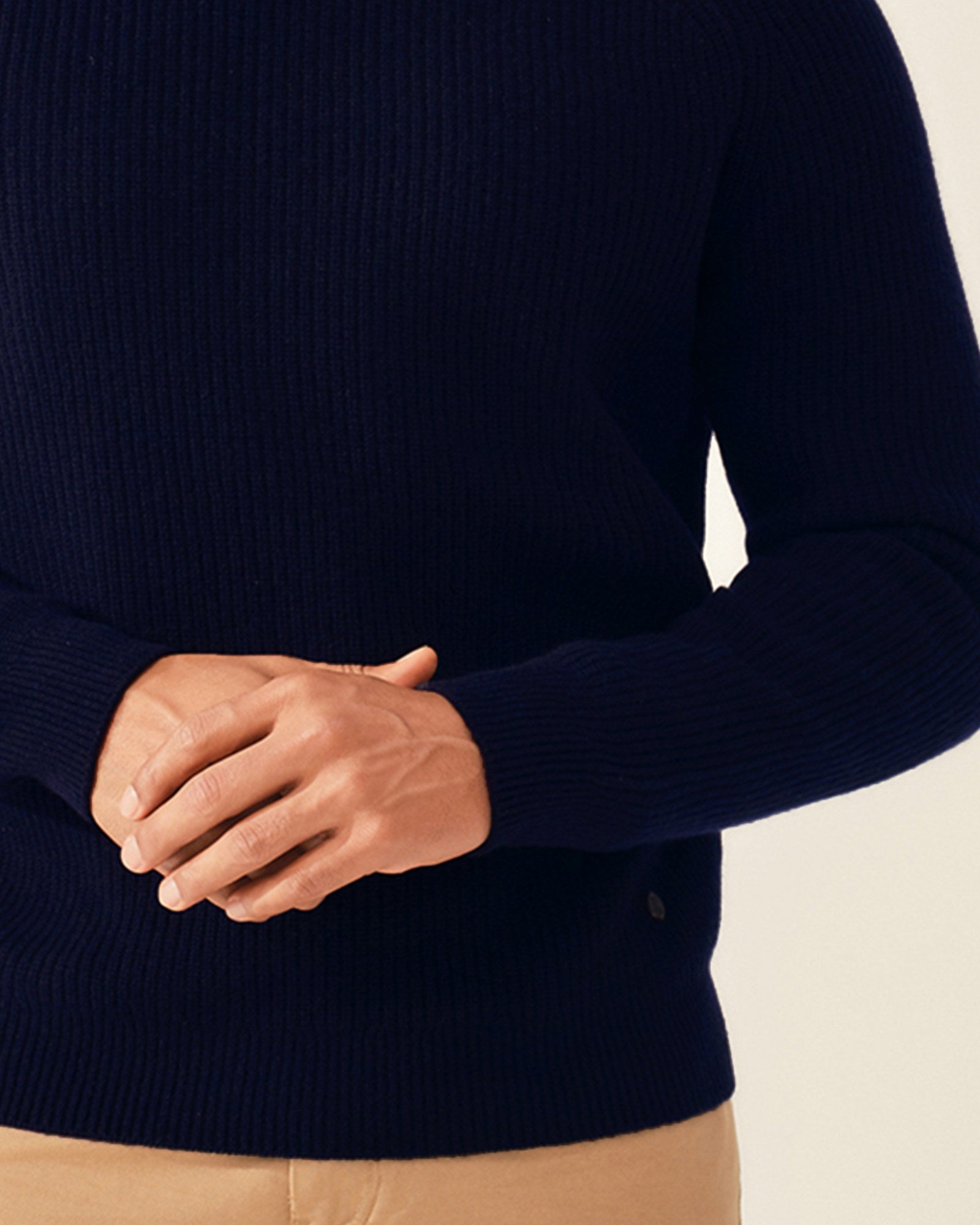 Classic Men's 100% Cashmere Pullover