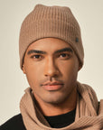 Essential 100% Cashmere Beanie for Men