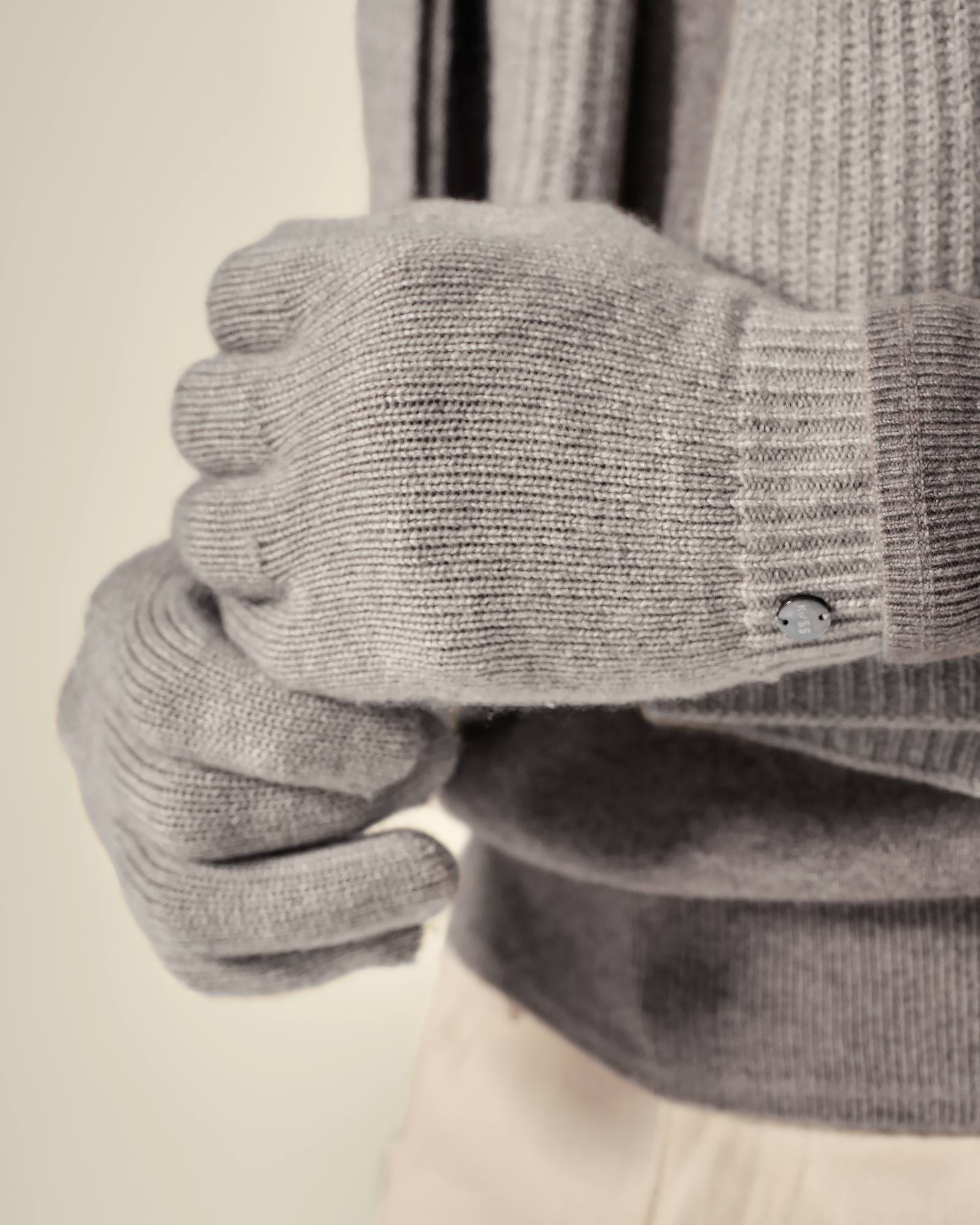 Warm Pure Cashmere Gloves for Men