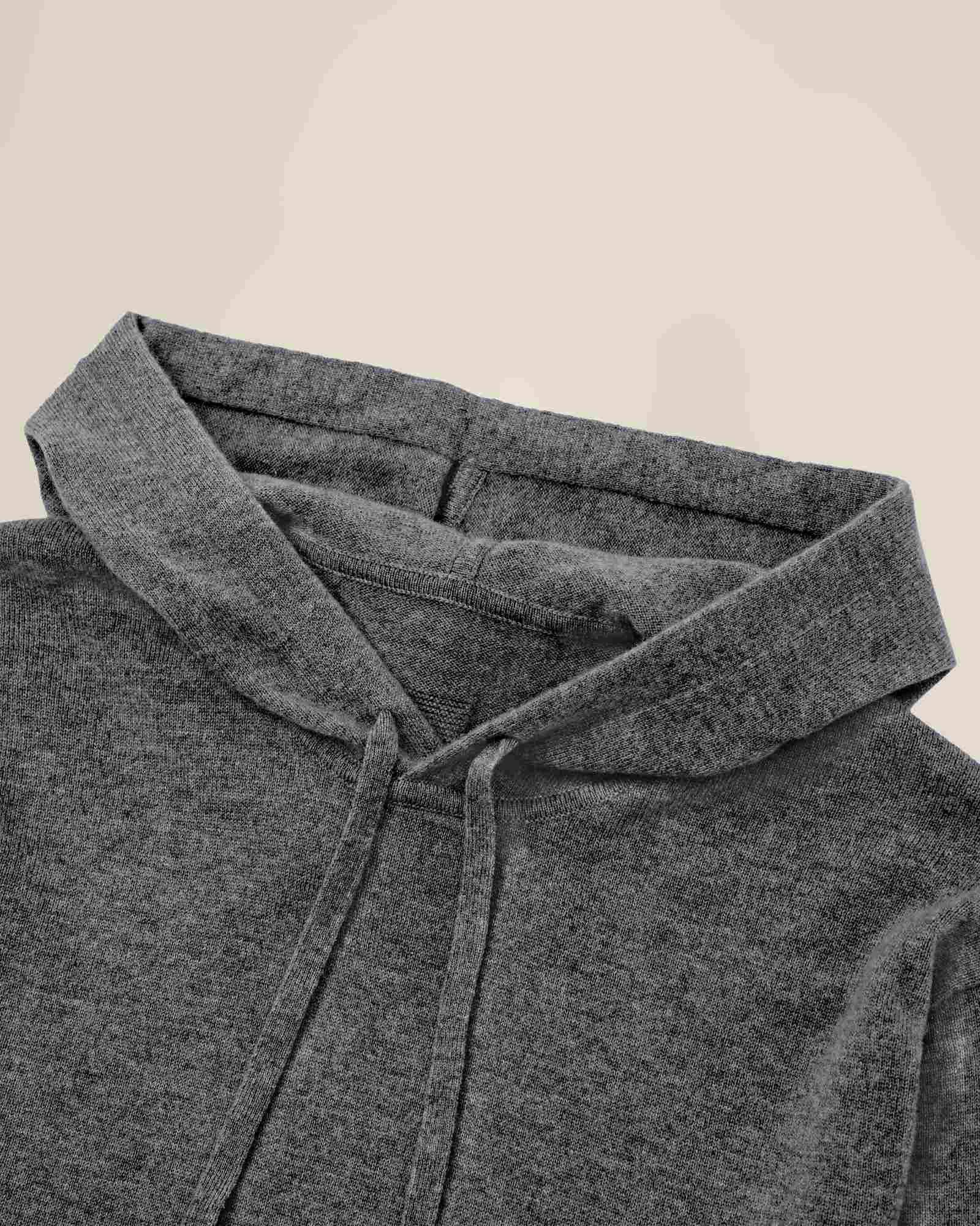 Men's 100% Pure Cashmere Pullover Hoodie