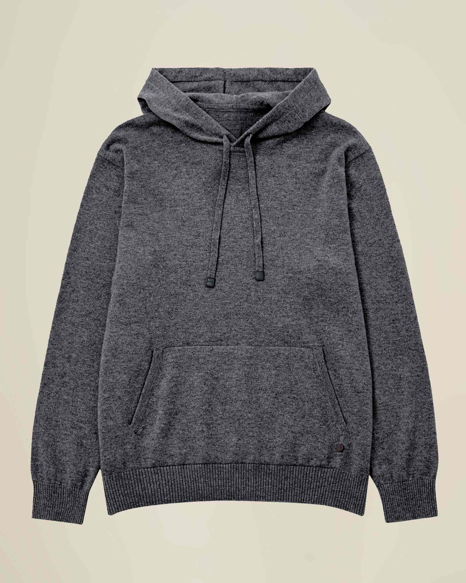 Men's 100% Pure Cashmere Pullover Hoodie