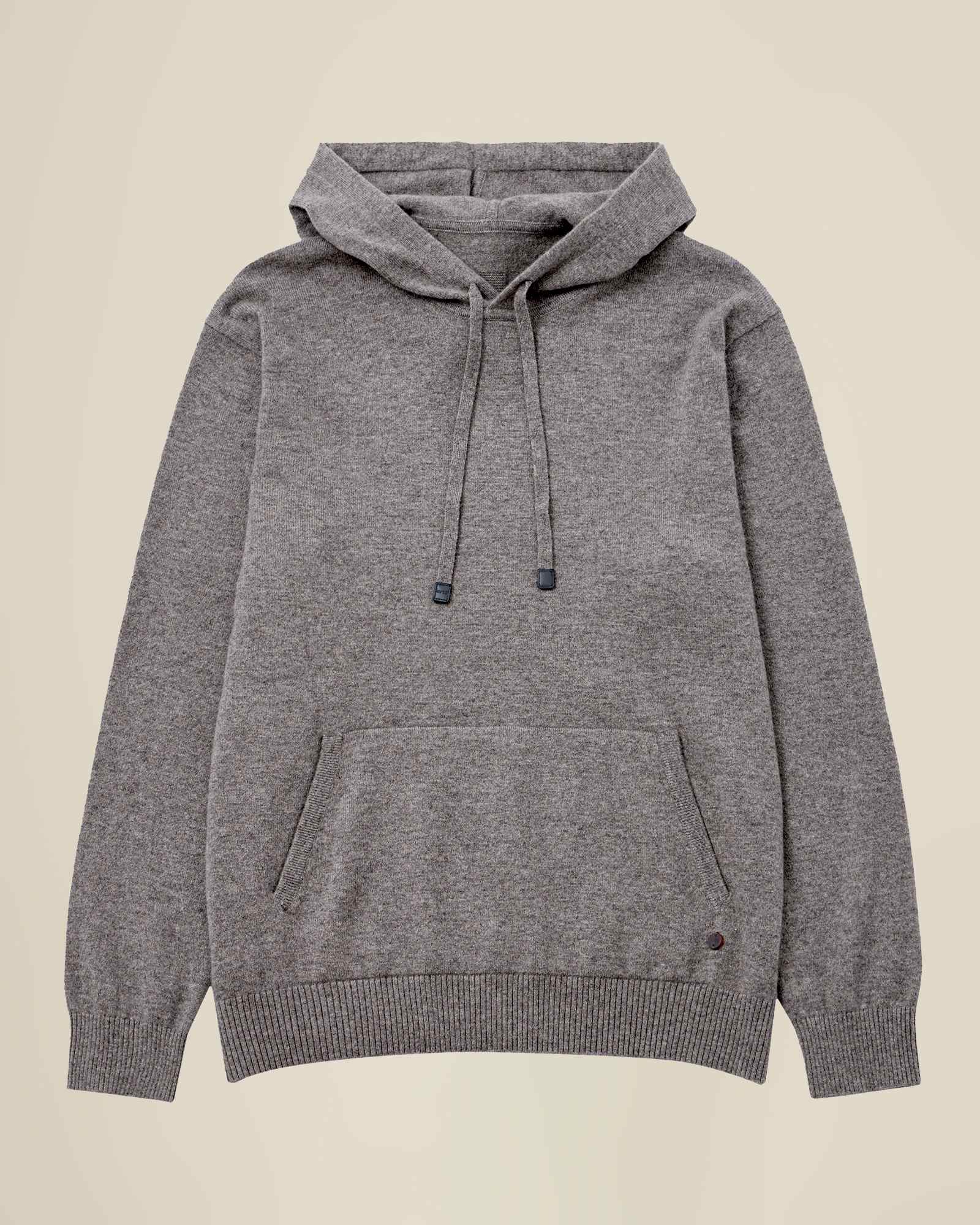 Men's 100% Pure Cashmere Pullover Hoodie