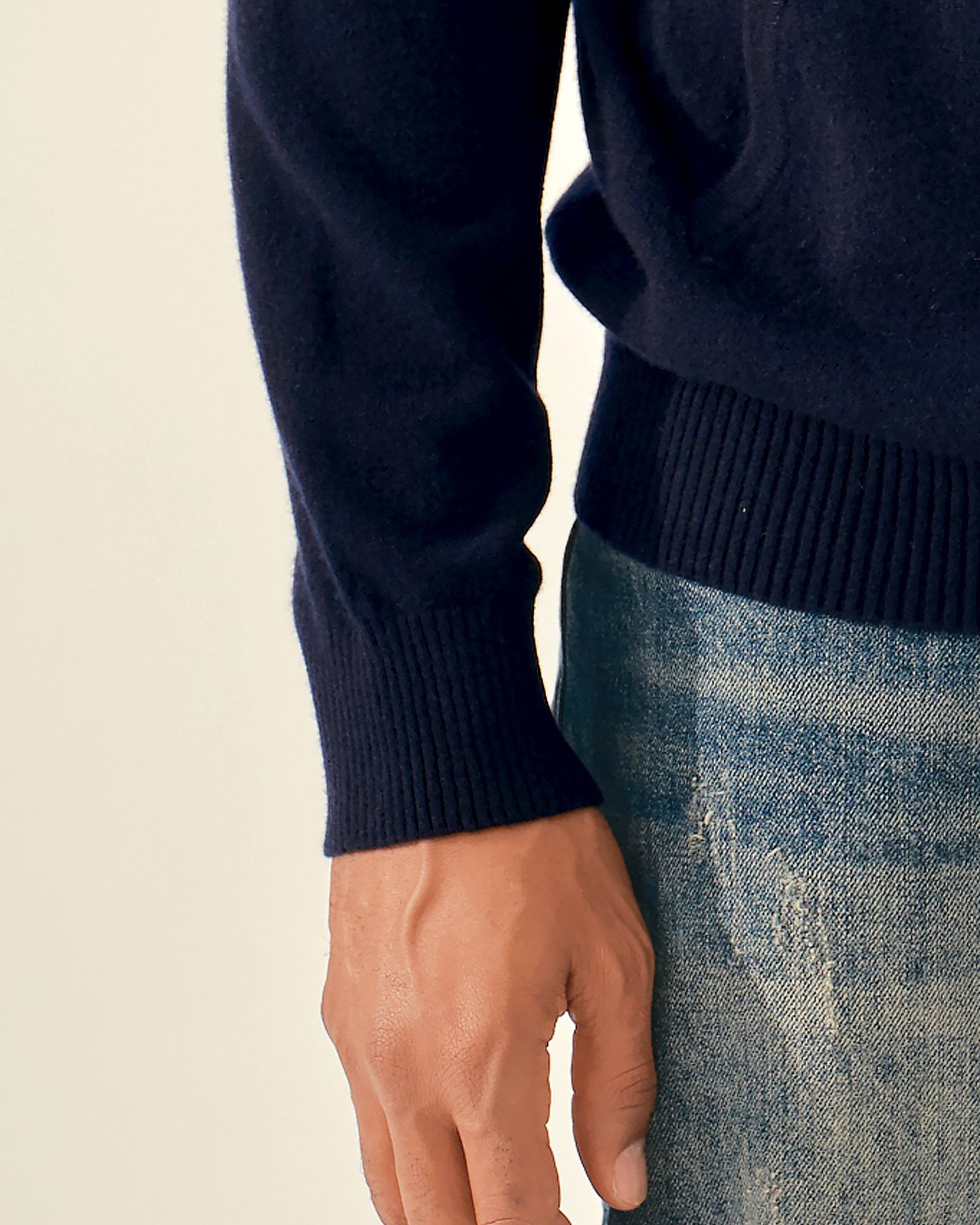 Men's 100% Pure Cashmere Pullover Hoodie