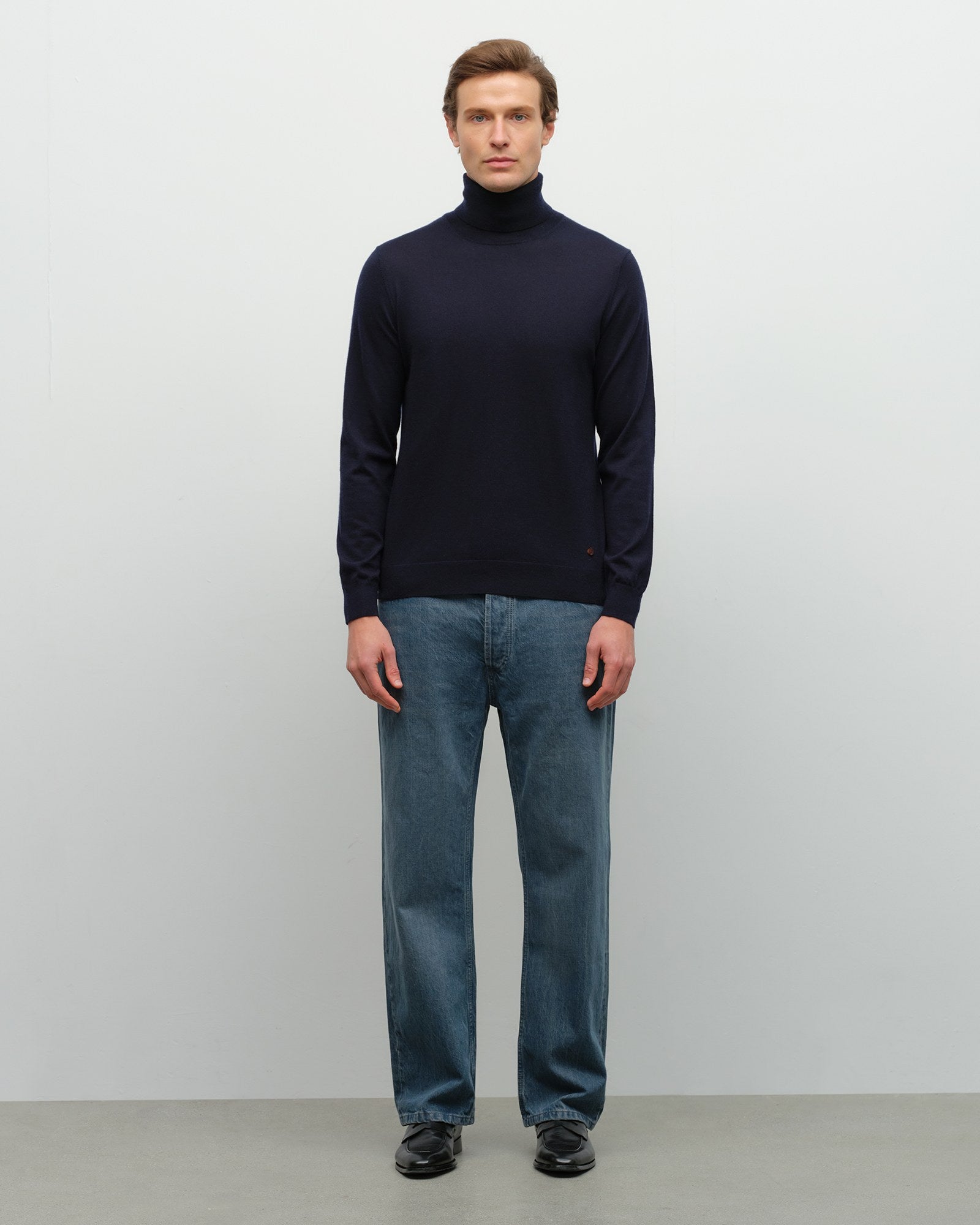 Premium 100% Cashmere Turtleneck Sweater