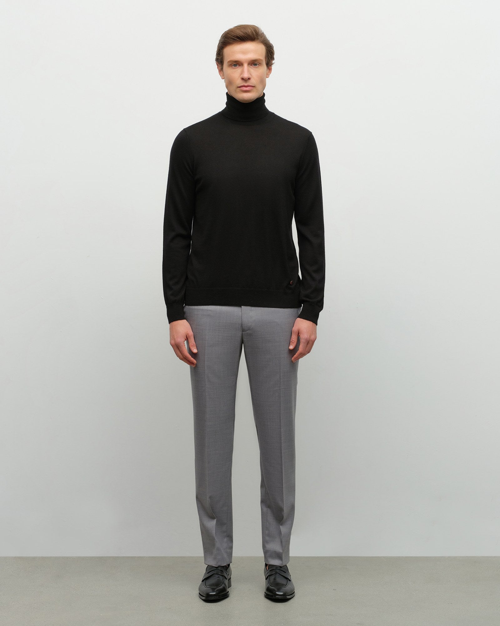 Premium 100% Cashmere Turtleneck Sweater