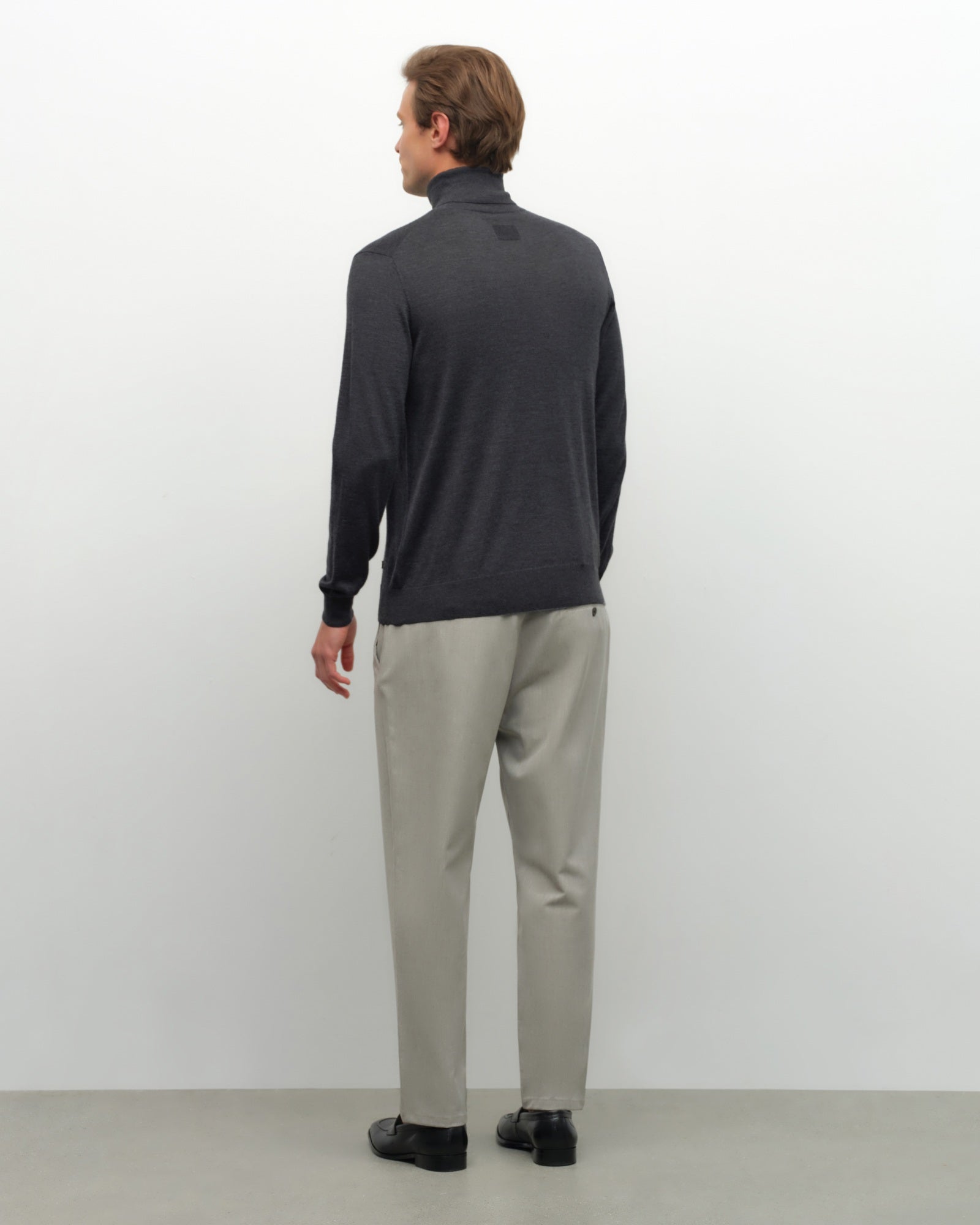 Premium 100% Cashmere Turtleneck Sweater