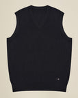 Men's 100% Cashmere V-Neck Waistcoat