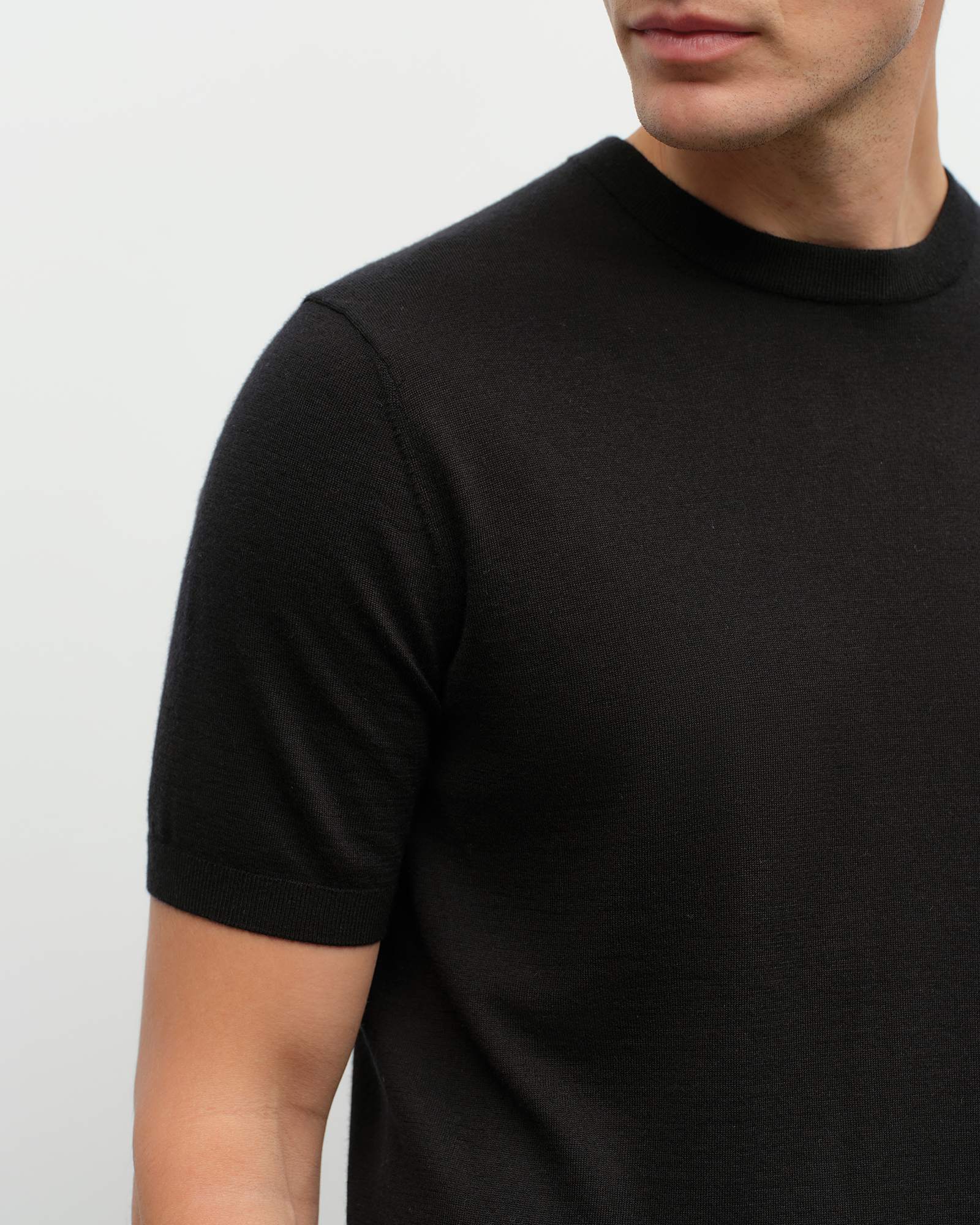 Luxury 100% Cashmere Short Sleeve T-Shirt