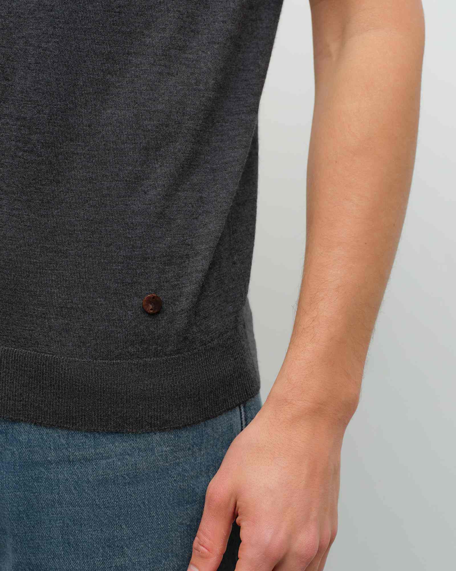 Luxury 100% Cashmere Short Sleeve T-Shirt