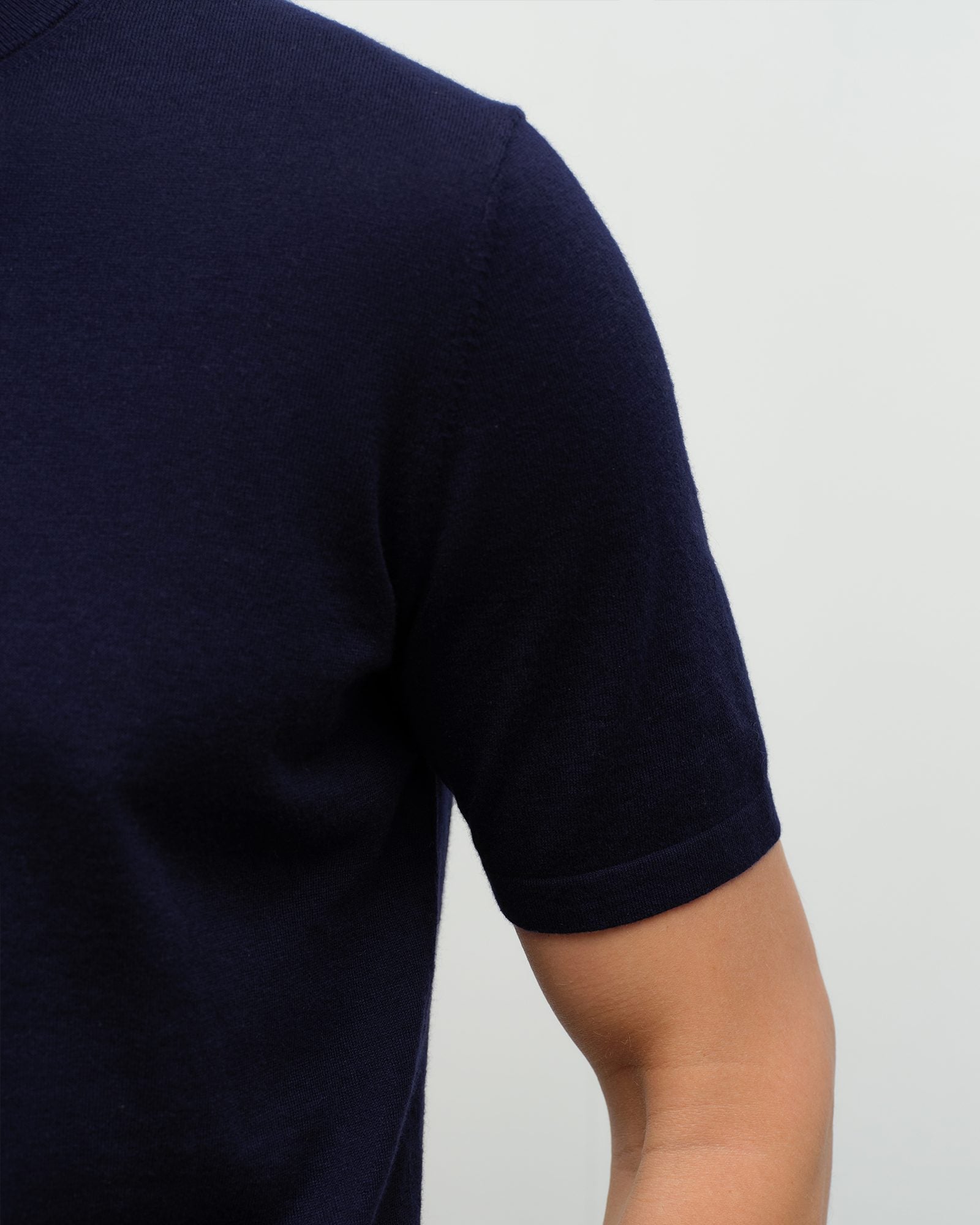 Lightweight Cashmere Short Sleeve T-shirt