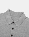 Breathable Pima Cotton Cashmere Polo Shirt