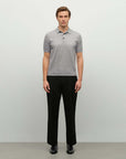 Breathable Pima Cotton Cashmere Polo Shirt