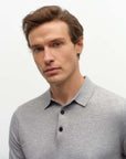 Breathable Pima Cotton Cashmere Polo Shirt