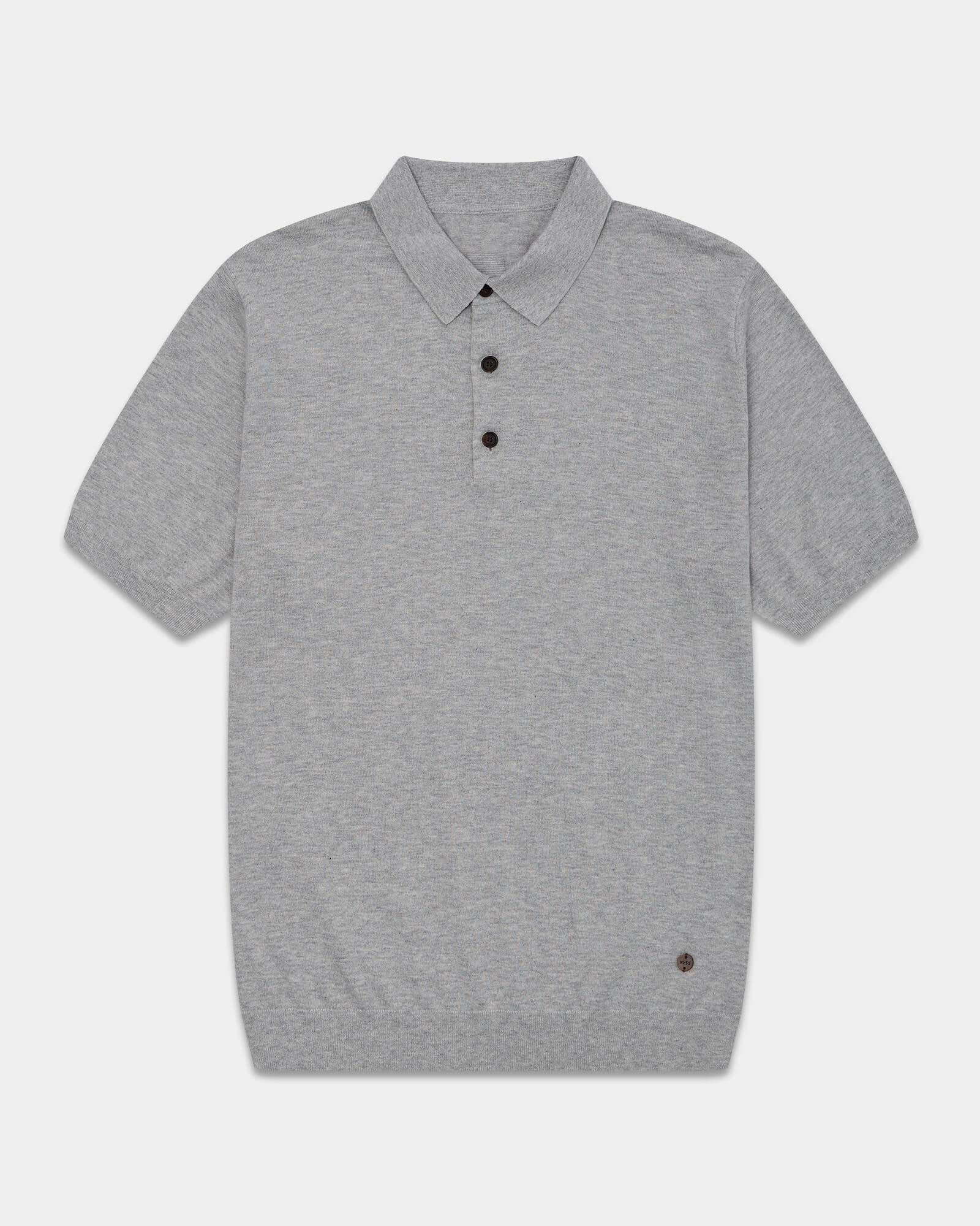 Breathable Pima Cotton Cashmere Polo Shirt