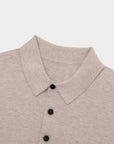 Breathable Pima Cotton Cashmere Polo Shirt