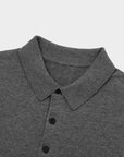 Breathable Pima Cotton Cashmere Polo Shirt