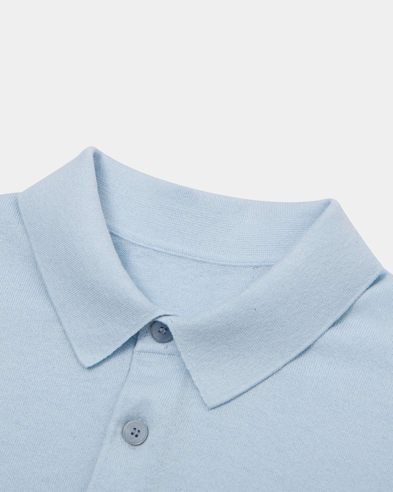 Breathable Pima Cotton Cashmere Polo Shirt