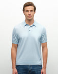 Breathable Pima Cotton Cashmere Polo Shirt