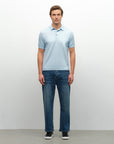 Breathable Pima Cotton Cashmere Polo Shirt