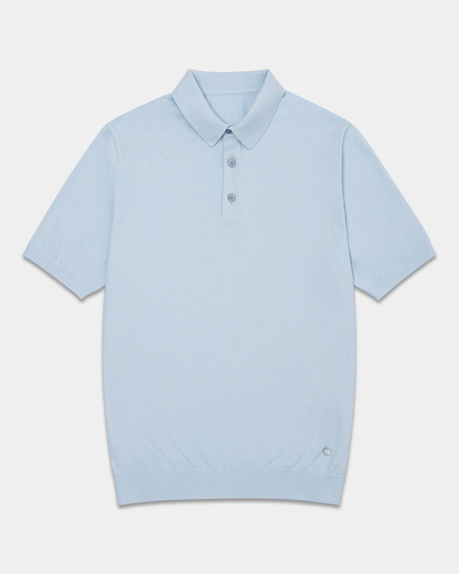 Breathable Pima Cotton Cashmere Polo Shirt