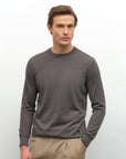 Lightweight 100% Cashmere Crewneck Sweater