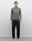 Lightweight 100% Cashmere Crewneck Sweater