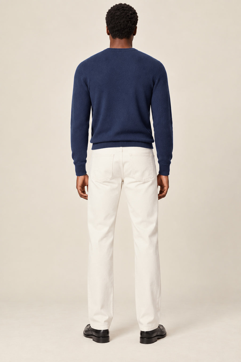 Luxe 100% Cashmere Crew Neck Sweater