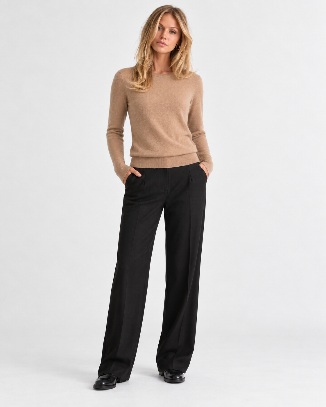 Ultra Soft 100% Cashmere Crewneck Sweater