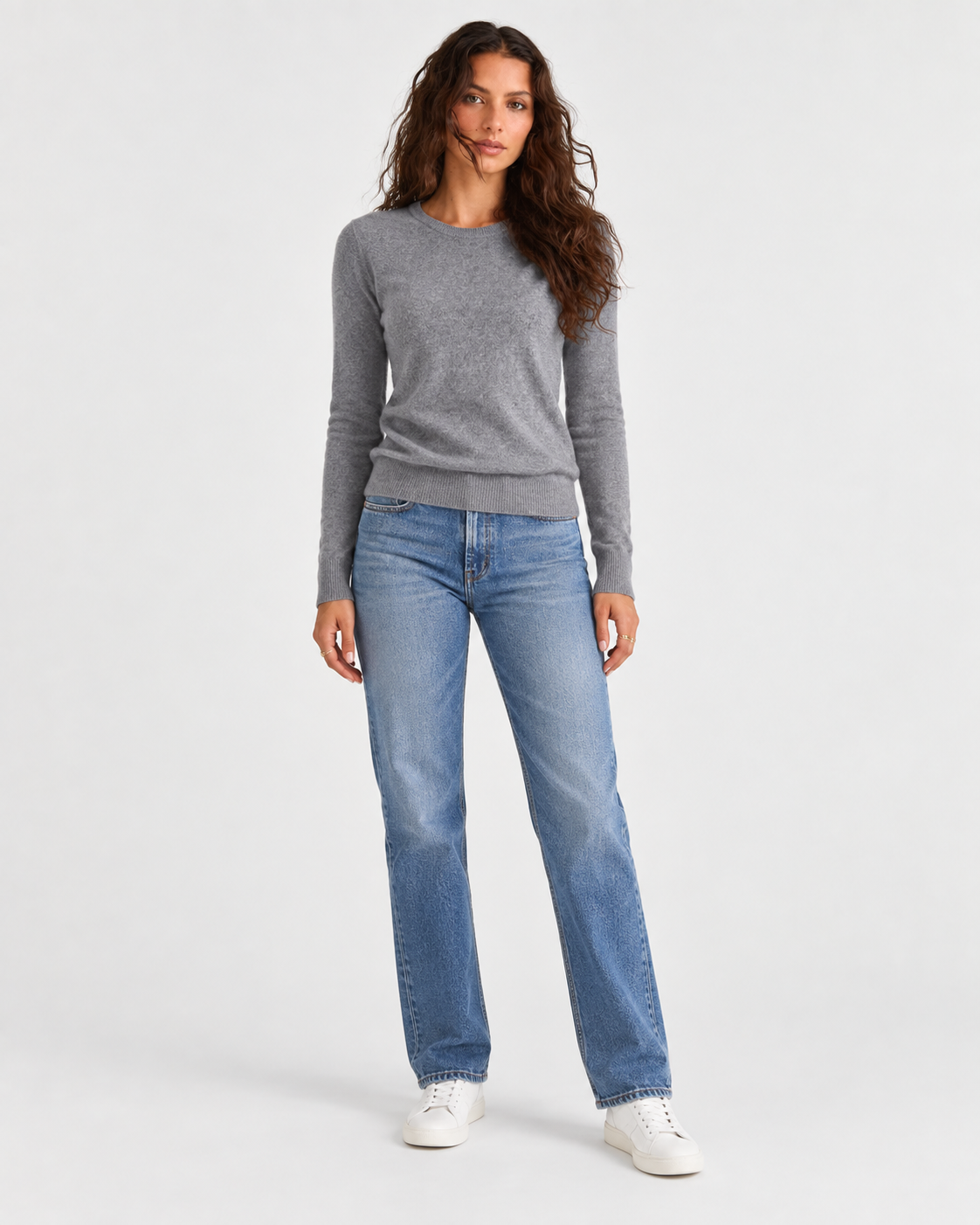 Ultra Soft 100% Cashmere Crewneck Sweater