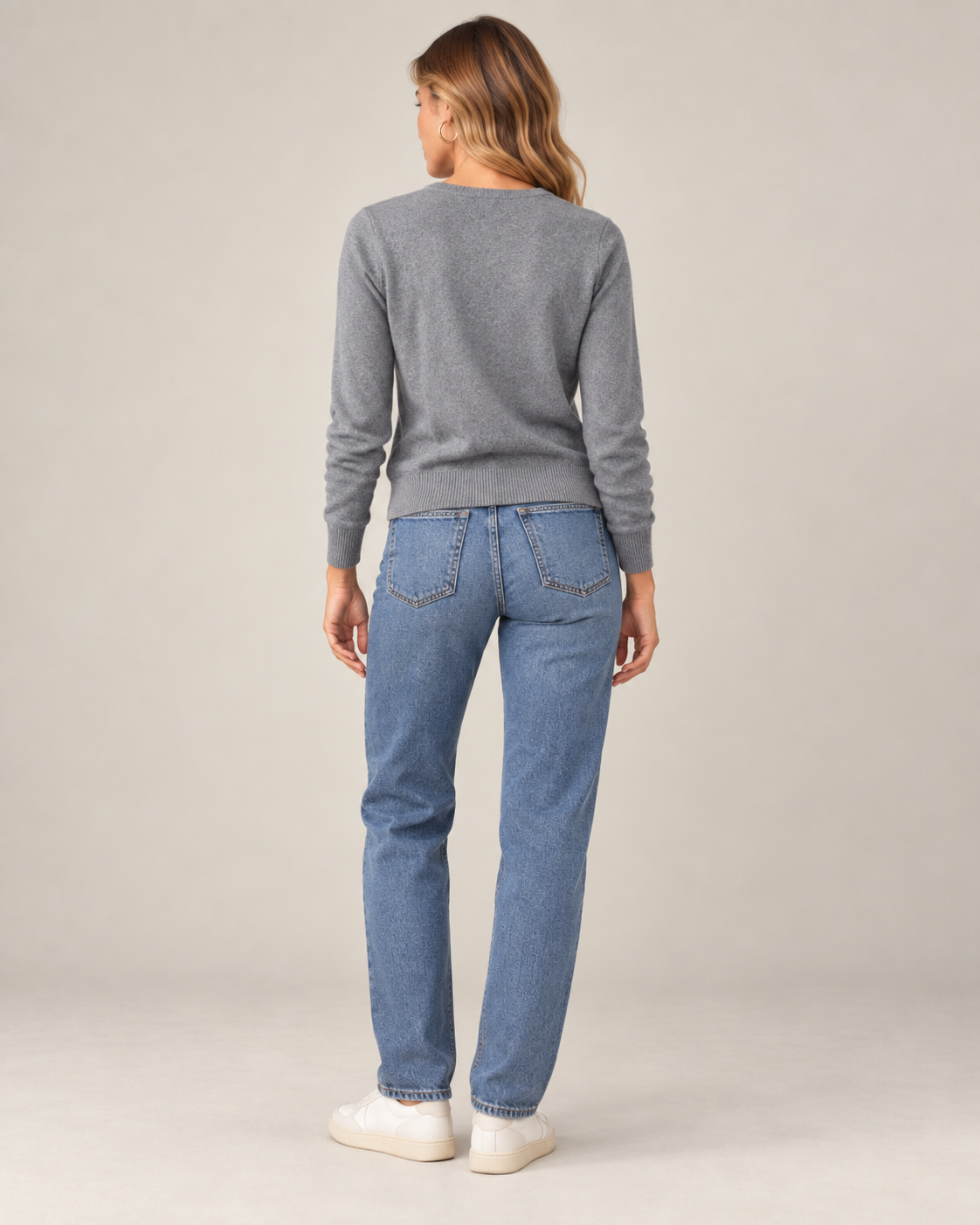 Classic 100% Cashmere Crewneck Sweater