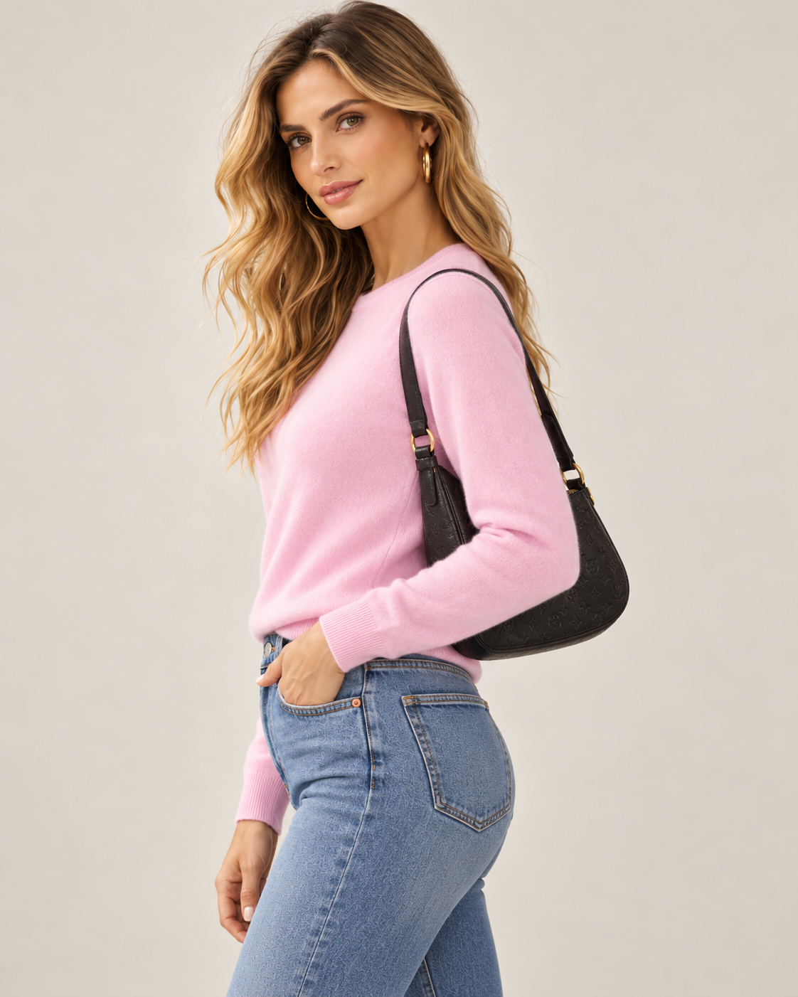 Classic 100% Cashmere Crewneck Sweater