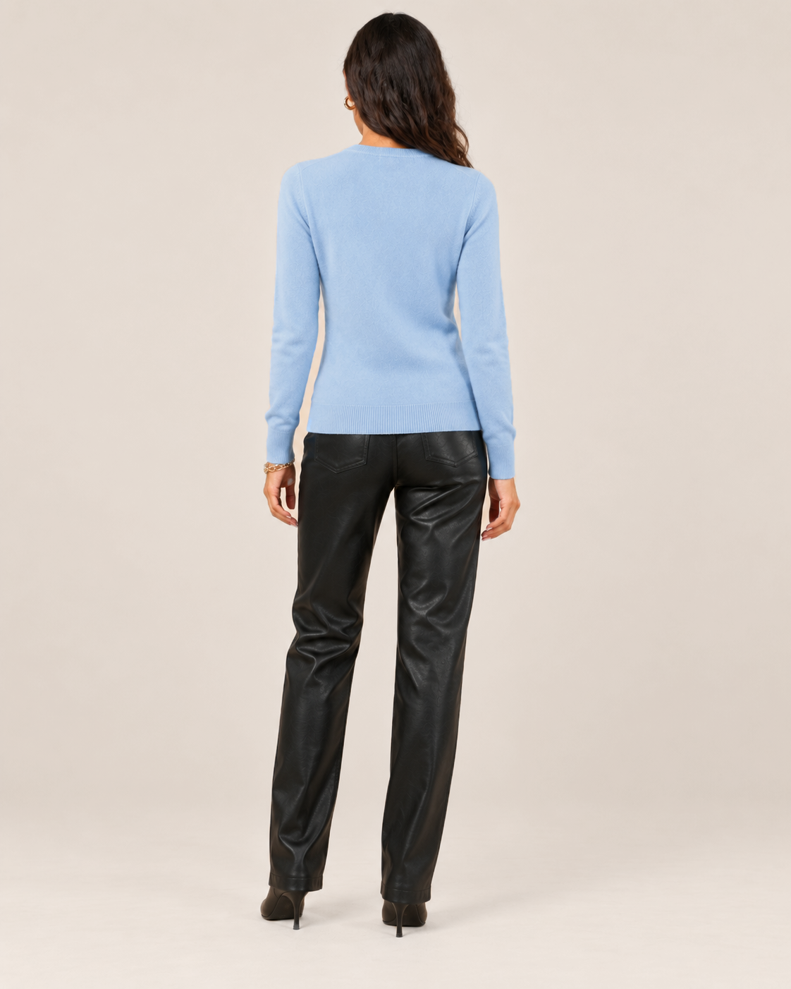 Ultra Soft 100% Cashmere Crewneck Sweater