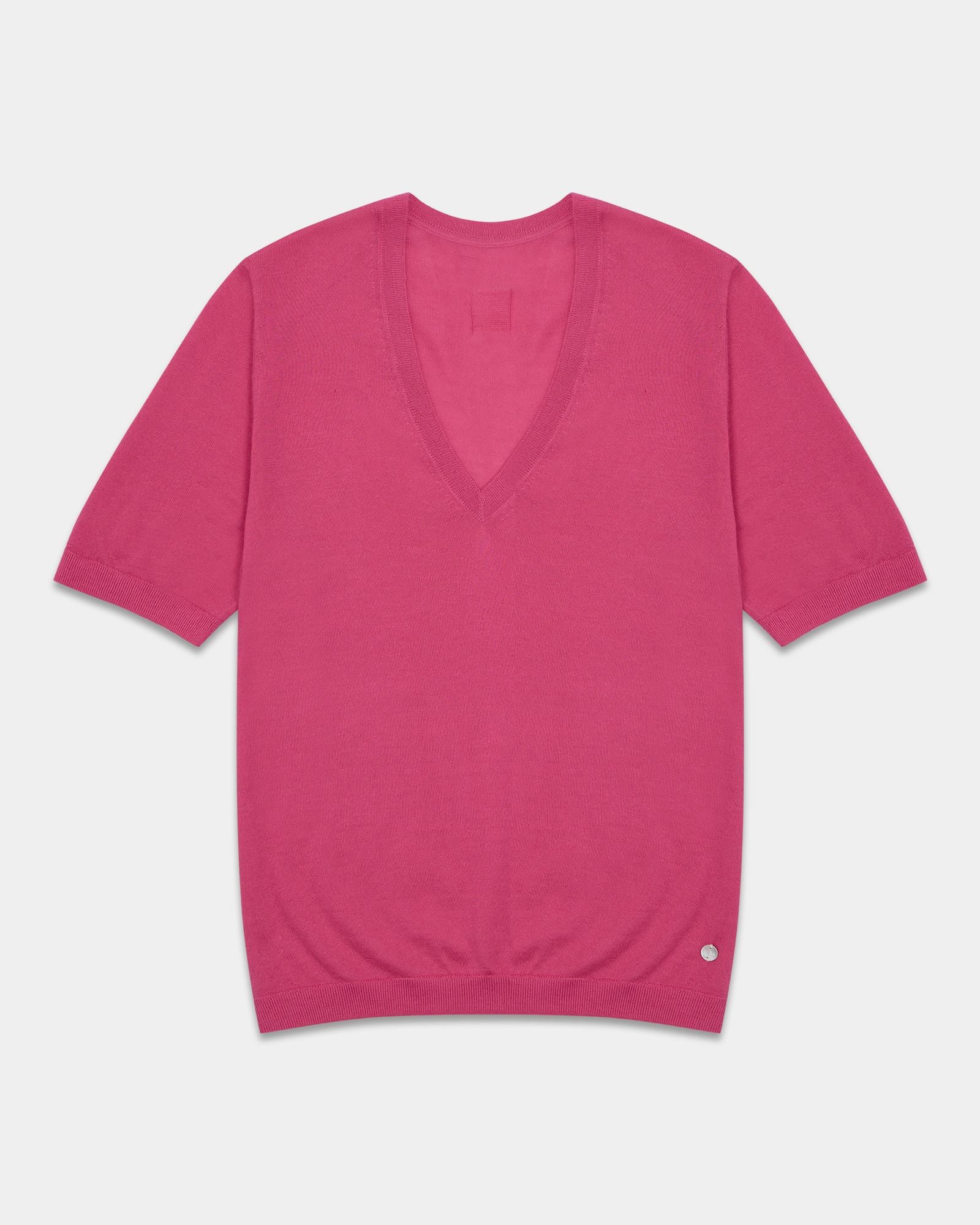 Breathable Cashmere Silk Summer T-Shirt