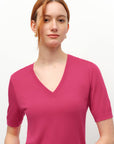 Breathable Cashmere Silk Summer T-Shirt