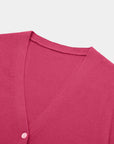 Lightweight Cashmere Silk Short Sleeve Cardigan