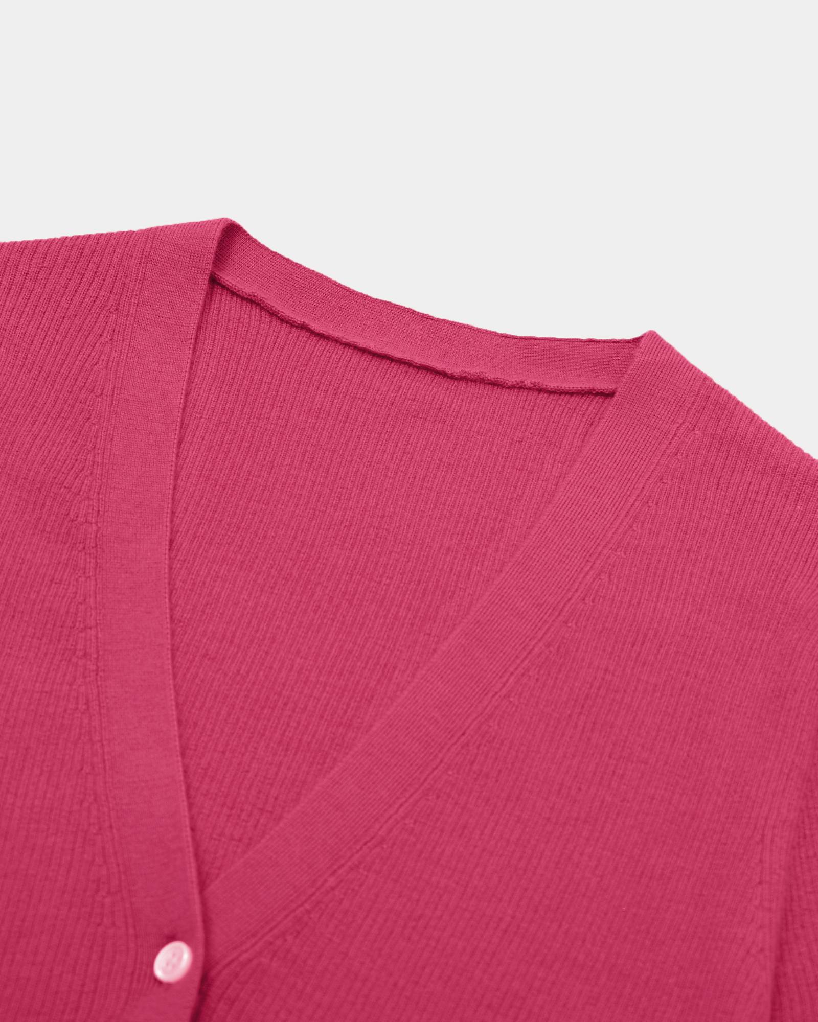 Lightweight Cashmere Silk Short Sleeve Cardigan