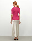 Lightweight Cashmere Silk Short Sleeve Cardigan