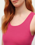 Soft Cashmere Silk Sleeveless Tank