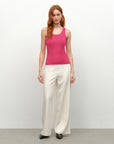 Soft Cashmere Silk Sleeveless Tank