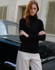Lightweight Cashmere Turtleneck Sweater
